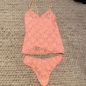 Hanky panky camisole and signature thong